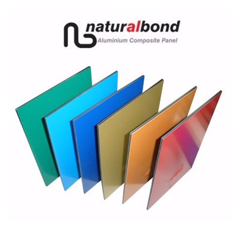 ALÜMİNYUM KOMPOZİT LEVHA ASAŞ NATURALBOND  0.40mm’lik Kalınlık: 4.00mm 125x320cm. -RYM-KL-539